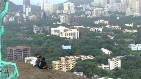 View of IIT Bombay Campus from Hill side - YouTube