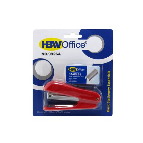 HBW Office Stapler Set 9926-A, No. 10 Wire - HBW