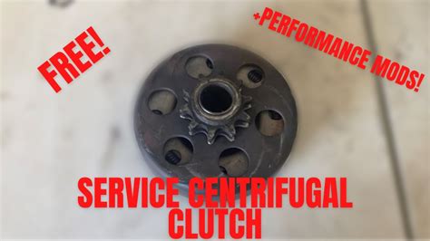 The Expert's Guide to Service Centrifugal Clutch's and adjustment for it to Idle at higher RPM ...