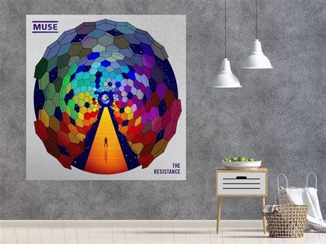 Muse The Resistance Cover Album Cover Music Art Print – Poster | Canvas ...