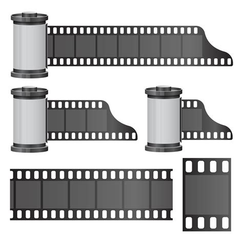 Camera film roll isolated background 1213970 Vector Art at Vecteezy