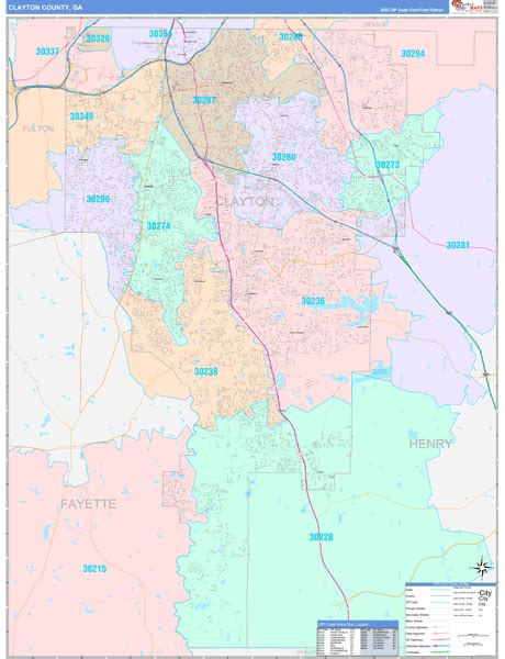 Maps of Clayton County Georgia - marketmaps.com