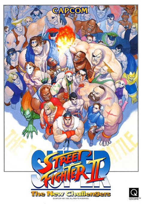 Super Street Fighter Promotional Poster - Etsy UK