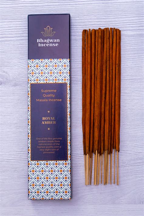 Royal Amber Incense sticks - Superior quality, crafted from Exquisite Amber Resin