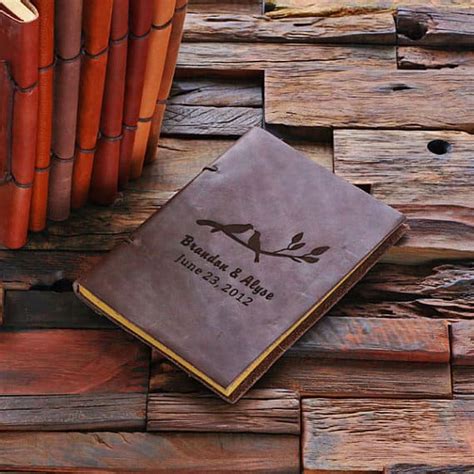 Personalized Leather Notebook/ Journals - Teals Prairie & Co.® Reseller ...