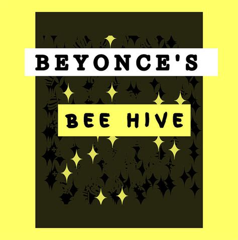 Beyonce's Beehive Drawing by Eric Bro Jenkins