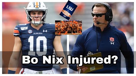 Bo Nix Benched for injury? - YouTube