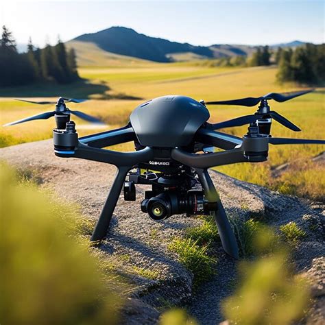 Premium AI Image | A drone with a built in camera ai generated image