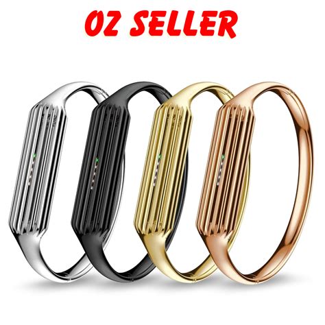 Luxury Stainless Steel Metal Bracelet Bangle Band For Fitbit Flex 2 Tracker | eBay