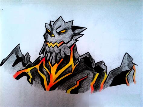 Magma Monster by demonic-brute on DeviantArt