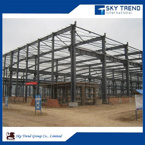 Metal Steel Structure Warehouse Workshop Shed Steel Roof Truss Design - Metal Steel Shed and ...