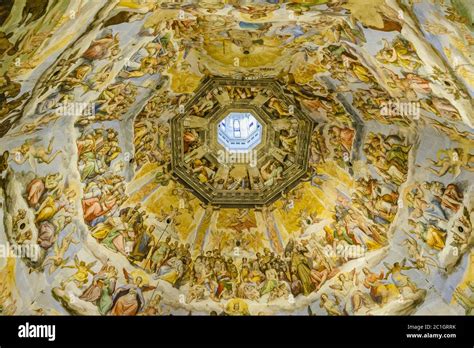 Santa Maria del Fiore Dome Interior View Stock Photo - Alamy