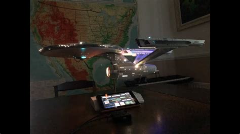 Star Trek USS Starship Enterprise Refit Scale Model with App Controlled ...