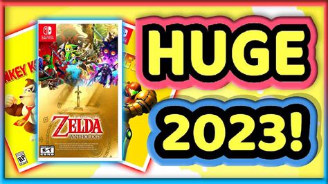 HUGE Nintendo Switch Games In 2023! | LOZ BOTW, Zelda Leaks , Metroid ...