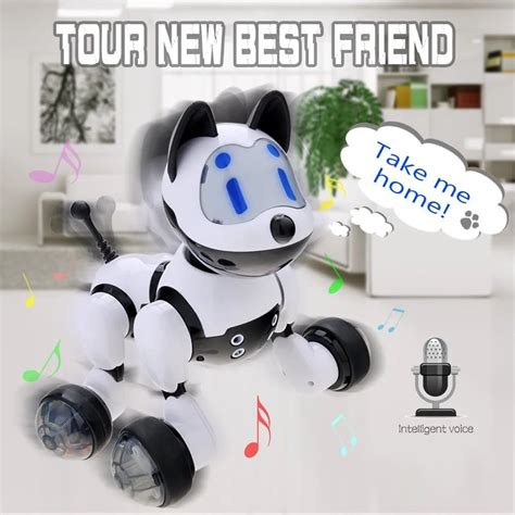 Voice Control Voice Activated Robot Dog Electronic Toy Interactive ...