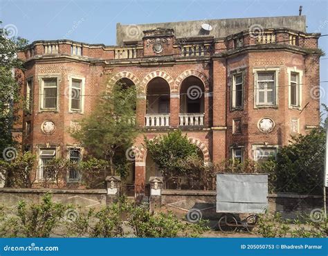 Old palace Vadodara stock image. Image of landmark, monastery - 205050753