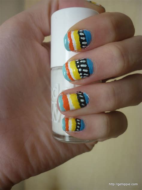 Guest Post - Aztec Inspired Nails | Get Lippie