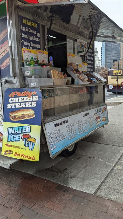 Philly Cheese steak & water ice - Restaurant | Market St &, S 6th St, Philadelphia, PA 19106, USA