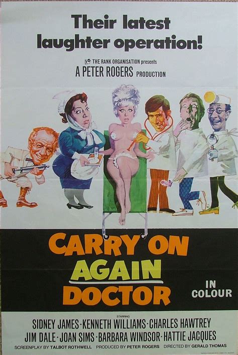 Carry On Again Doctor - Limelight Movie Art