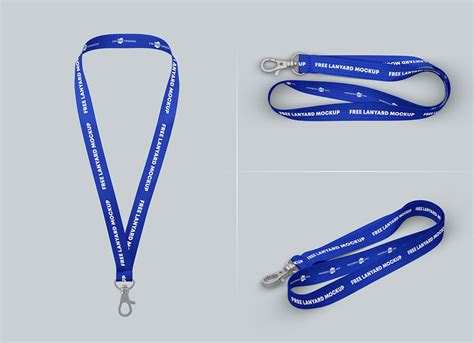 Free Employee ID Card Holder Lanyard Mockup PSD Good, 41% OFF