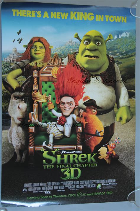 Shrek Forever After / Final Chapter, Modern Film Posters| Original ...