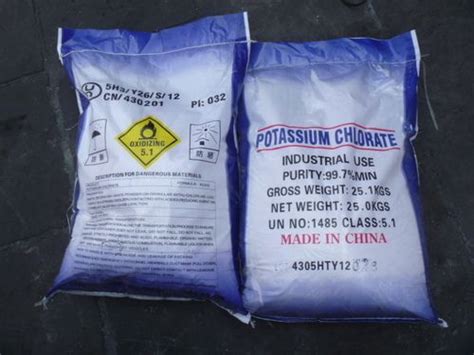 Potassium Chlorate (kclo3) 99.5%min at Best Price in Changsha ...