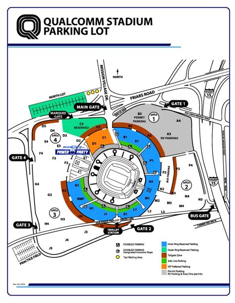 Qualcomm Stadium, San Diego CA | Seating Chart View