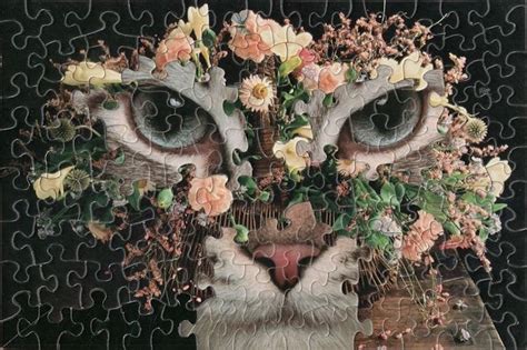 Artist Creates Surreal Montage Puzzle Art by Mixing up the Jigsaw Pieces