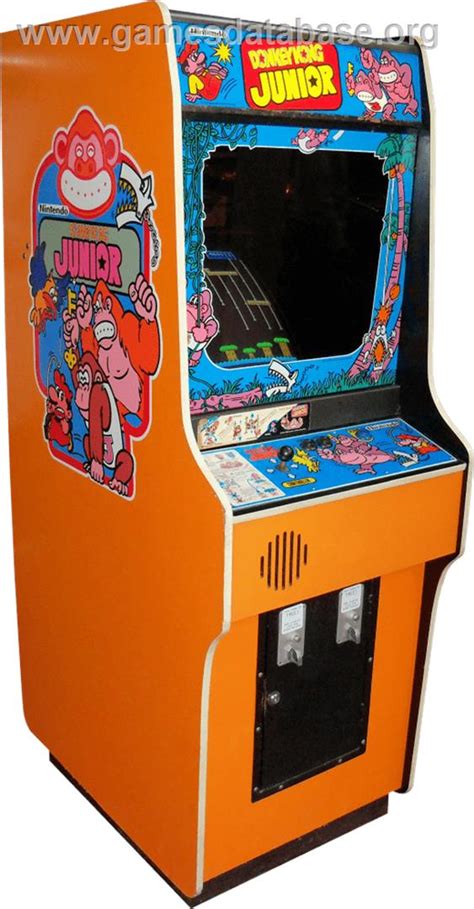 Donkey Kong Junior - Arcade - Artwork - Cabinet