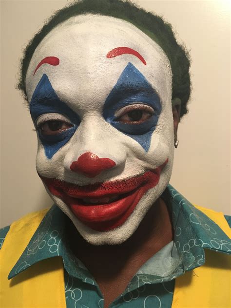 The Joker face paint | Balloon painting, Face painting, Joker face paint