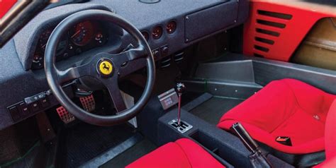 1989 ferrari f40 interior - TeamSpeed