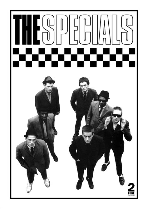 The SPECIALS SKA 2 Tone Punk A4 Art Print on Card - Etsy