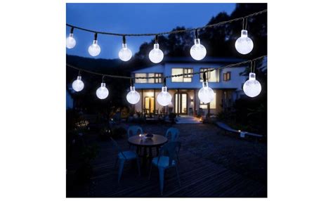 Guirlandes lumineuses d'extérieur 30 LED Solaire Etanche Waterproof Lampe Solaire Extérieure en ...