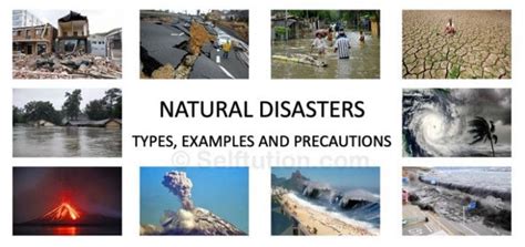 Natural Disasters | Types, Examples & Precautions » Selftution