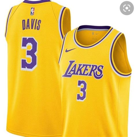 BRAND NEW ANTHONY DAVIS LAKERS JERSEY in 2022 | Nba jersey outfit, Kobe ...