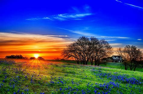 1920x1080px, 1080P free download | Texas hill country, bonito, sunset ...