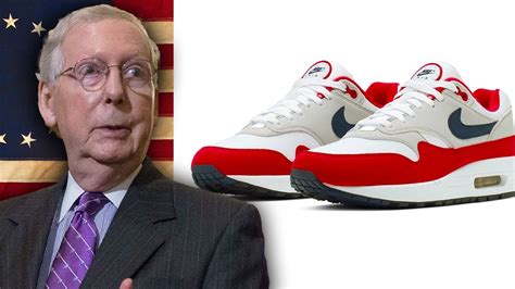 Mitch McConnell tells Nike he'll buy first order of 'Betsy Ross' sneakers if they released after ...