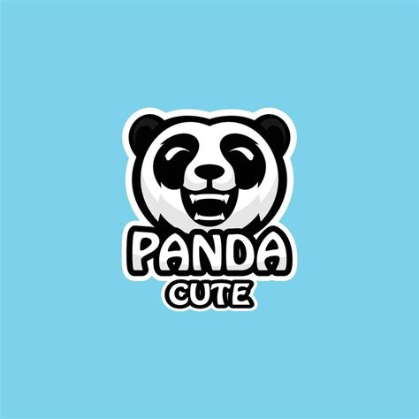 panda cute logo design colorful mascot 24307782 Vector Art at Vecteezy