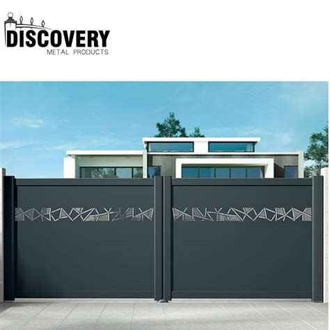 Modern Powder Coating Aluminium Main Gate Colors - China Aluminium Gate and Aluminum Gate