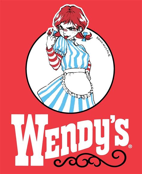 Smug Wendy's logo by Zonk Nuckle | Smug Wendy's | Wendy anime, Anime, Wendys girl