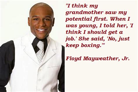 Famous quotes about 'Floyd Mayweather' - Sualci Quotes 2019