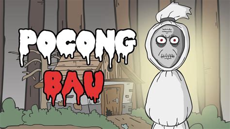 POCONG BAU - Kartun Lucu Horor (Kartun Hantu Lucu) - YouTube