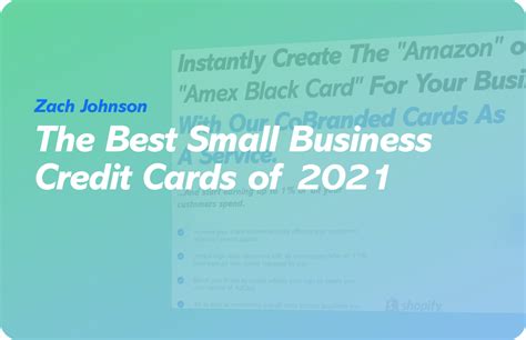 The Best Small Business Credit Cards of 2021 - FunnelDash