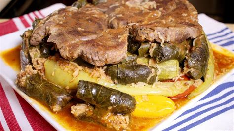 How to make Dolma With Meat (Assyrian Food) | Armenian recipes, Dolma ...