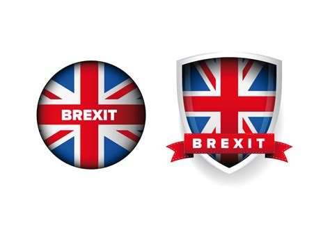 United Kingdom UK flag with Brexit | Custom-Designed Icons ~ Creative ...