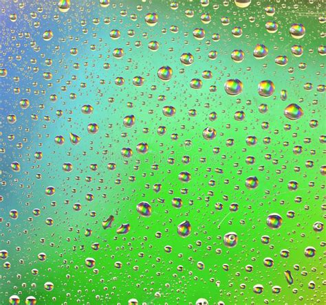 Rainbow Drops Water Rain Background Stock Photo - Image of spectrum, multi: 23538872