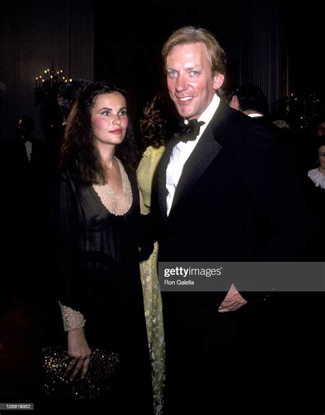 Donald Sutherland and Wife Francine Racette during Reception for The... News Photo - Getty Images