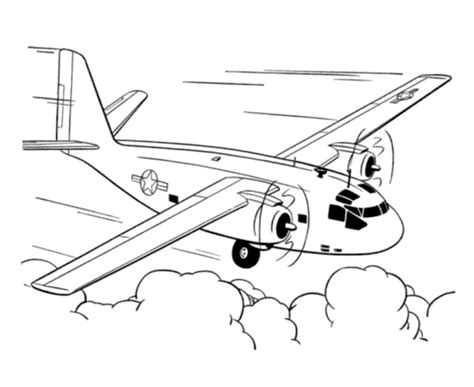 Cargo Airplanes Coloring Pages Coloring Pages