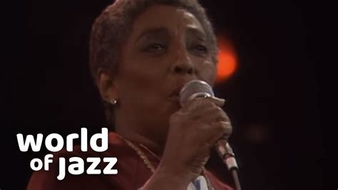 Carmen McRae live in The Hague, the Netherlands • 11-07-1987 • World of Jazz - YouTube