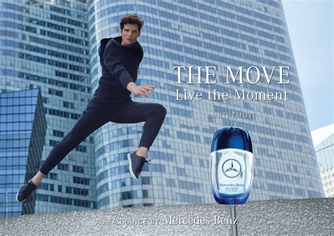 The Move Live The Moment Mercedes-Benz cologne - a new fragrance for men 2022